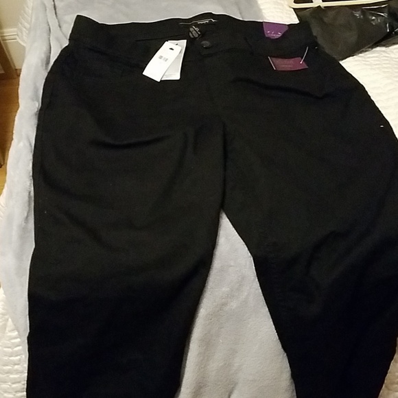 Black Skinny Jeans-Lane Bryant - Picture 2 of 4